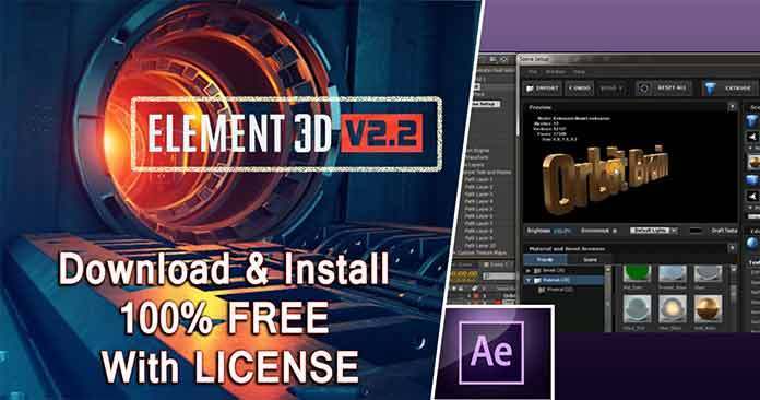 Element 3d software, free download
